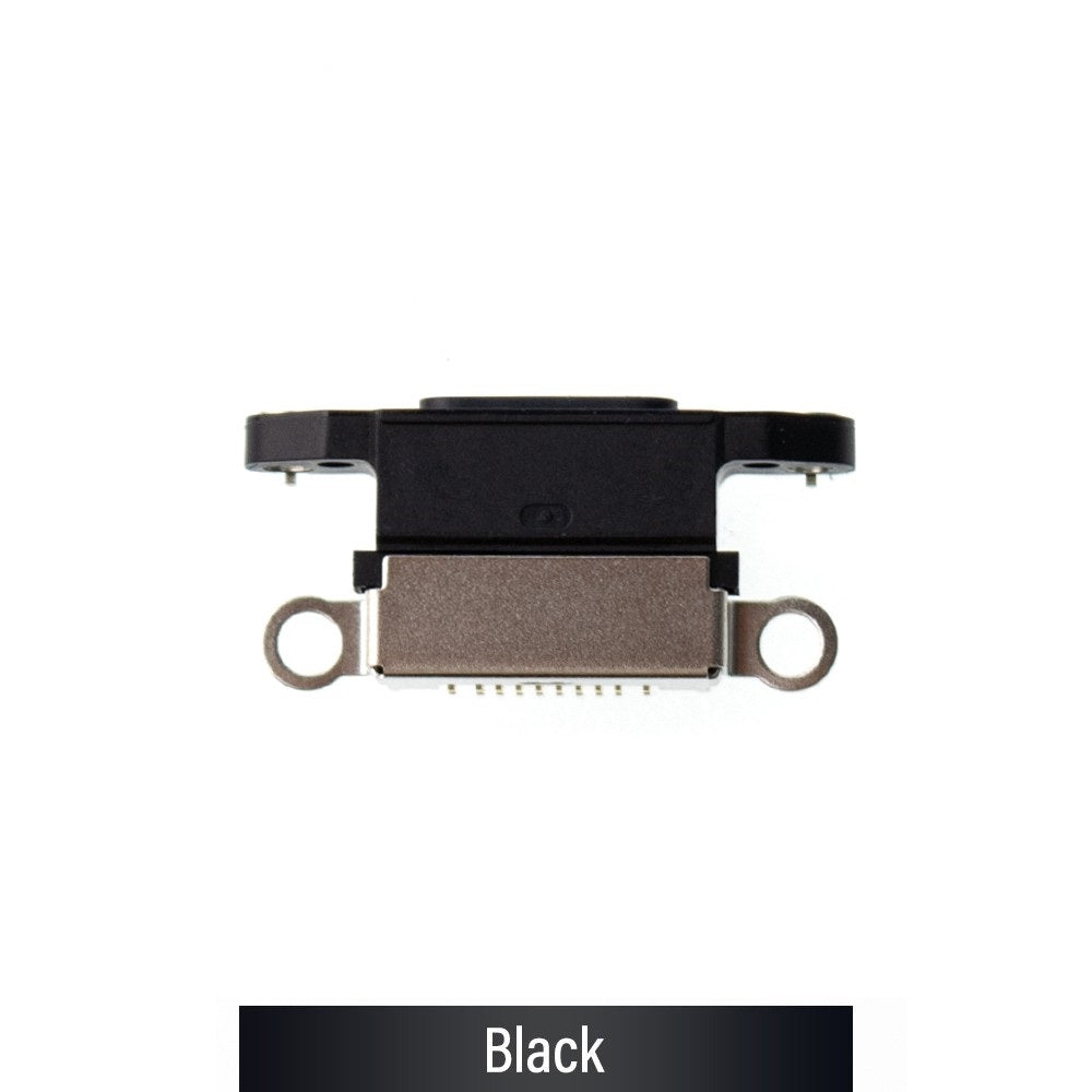 Charging Port Connector for iPhone 12 / 12 Pro-Black (Purple) Charging Port Connector for iPhone 12 / 12 Pro-Black (Purple)